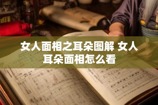 女人面相之耳朵图解 女人耳朵面相怎么看