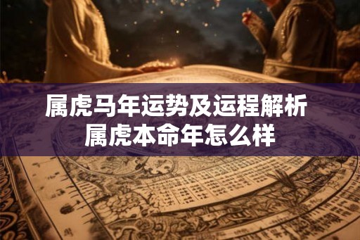 属虎马年运势及运程解析 属虎本命年怎么样
