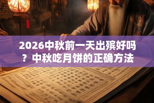 2026中秋前一天出殡好吗？中秋吃月饼的正确方法