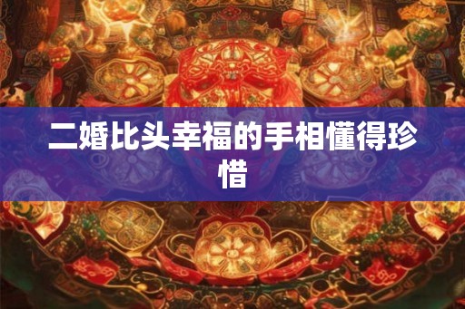 二婚比头幸福的手相懂得珍惜