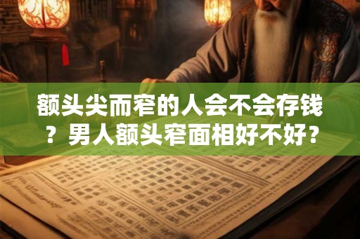 额头尖而窄的人会不会存钱？男人额头窄面相好不好？