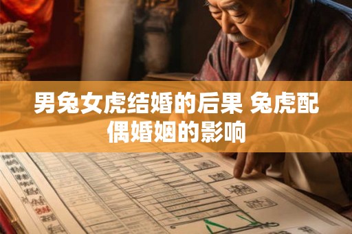 男兔女虎结婚的后果 兔虎配偶婚姻的影响 男兔女虎结婚的后果 兔虎配偶婚姻的影响