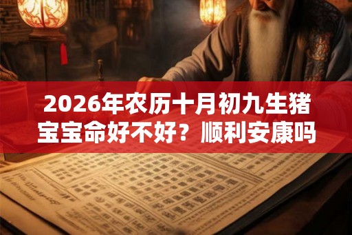 2026年农历十月初九生猪宝宝命好不好？顺利安康吗？