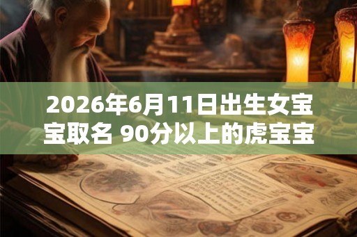 2026年6月11日出生女宝宝取名 90分以上的虎宝宝名字分享