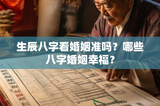 生辰八字看婚姻准吗？哪些八字婚姻幸福？
