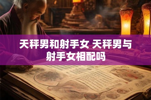 天秤男和射手女 天秤男与射手女相配吗