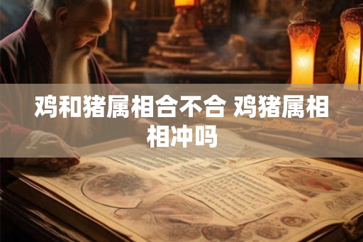 鸡和猪属相合不合 鸡猪属相相冲吗