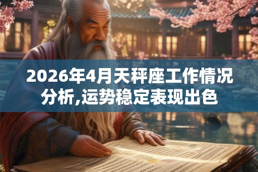 2026年4月天秤座工作情况分析,运势稳定表现出色