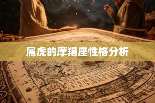 属虎的摩羯座性格分析