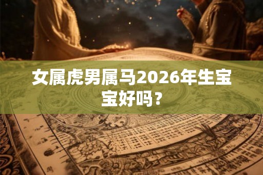 女属虎男属马2026年生宝宝好吗? 女属虎男属马2026年生宝宝好吗?