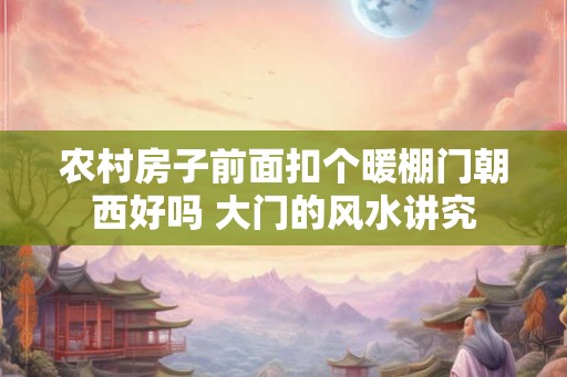 农村房子前面扣个暖棚门朝西好吗 大门的风水讲究