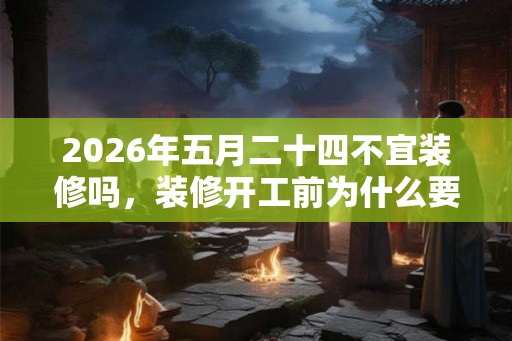 2026年五月二十四不宜装修吗,装修开工前为什么要杀鸡 2026年五月二十四不宜装修吗,装修开工前为什么要杀鸡