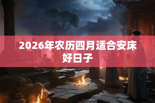 2026年农历四月适合安床好日子