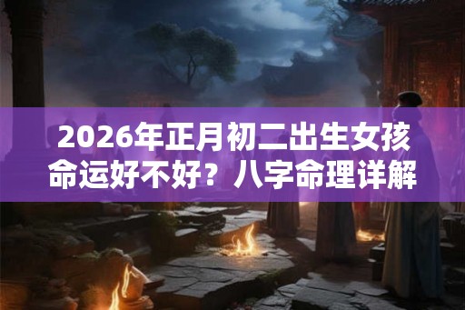 2026年正月初二出生女孩命运好不好?八字命理详解 2026年正月初二出生女孩命运好不好?八字命理详解