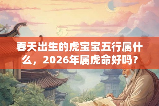 春天出生的虎宝宝五行属什么，2026年属虎命好吗？
