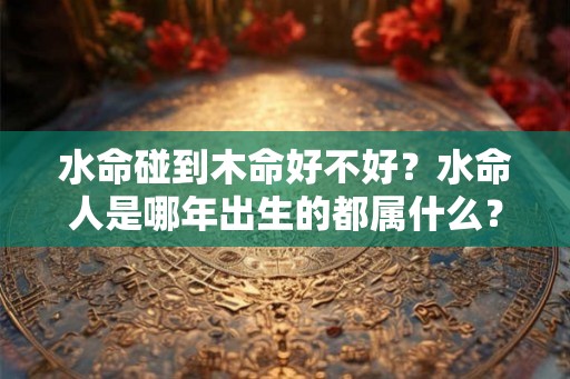 水命碰到木命好不好？水命人是哪年出生的都属什么？