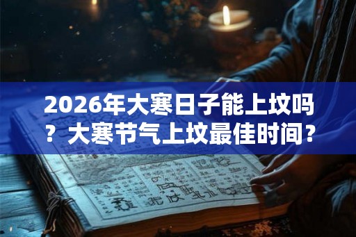2026年大寒日子能上坟吗？大寒节气上坟最佳时间？