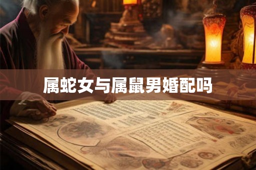 属蛇女与属鼠男婚配吗