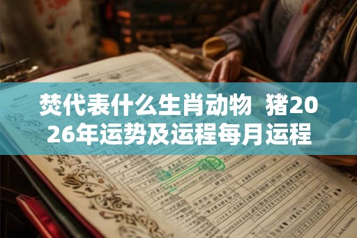 焚代表什么生肖动物  猪2026年运势及运程每月运程