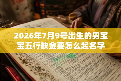 2026年7月9号出生的男宝宝五行缺金要怎么起名字
