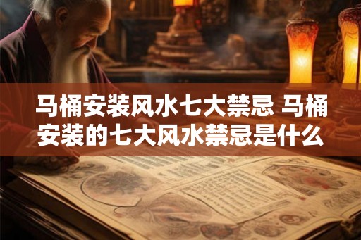 马桶安装风水七大禁忌 马桶安装的七大风水禁忌是什么