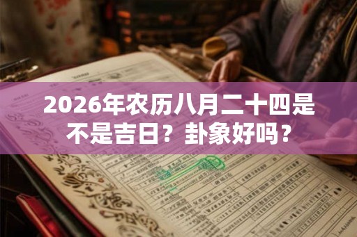 2026年农历八月二十四是不是吉日?卦象好吗? 2026年农历八月二十四是不是吉日?卦象好吗?