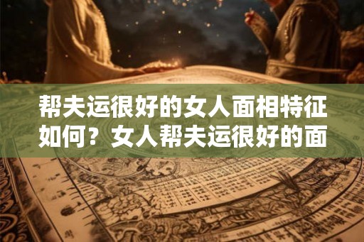 帮夫运很好的女人面相特征如何？女人帮夫运很好的面相！