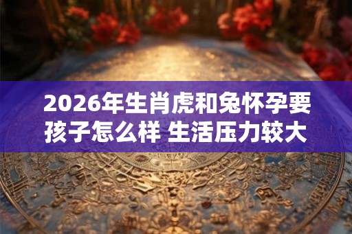 2026年生肖虎和兔怀孕要孩子怎么样 生活压力较大
