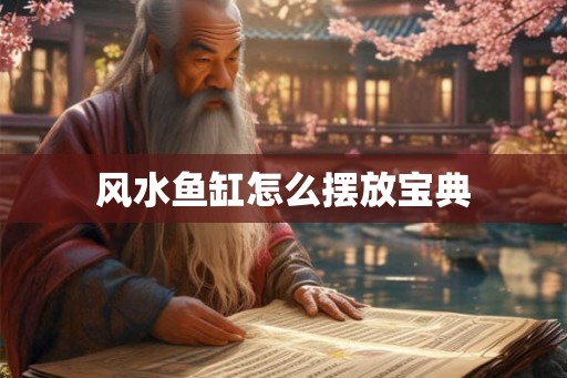 风水鱼缸怎么摆放宝典
