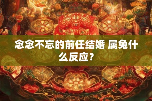 念念不忘的前任结婚 属兔什么反应？