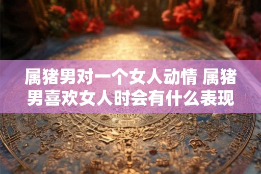 属猪男对一个女人动情 属猪男喜欢女人时会有什么表现