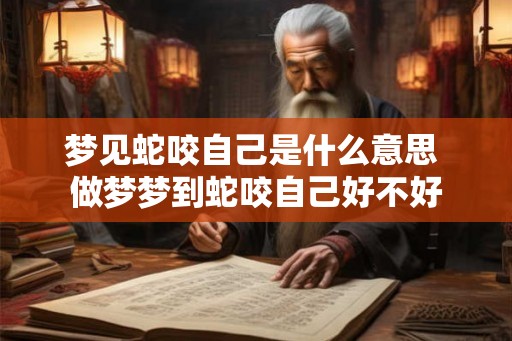 梦见蛇咬自己是什么意思 做梦梦到蛇咬自己好不好