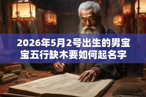 2026年5月2号出生的男宝宝五行缺木要如何起名字