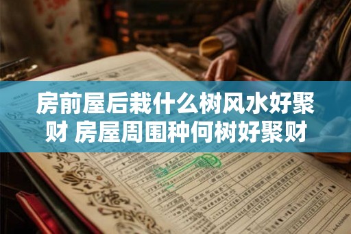 房前屋后栽什么树风水好聚财 房屋周围种何树好聚财