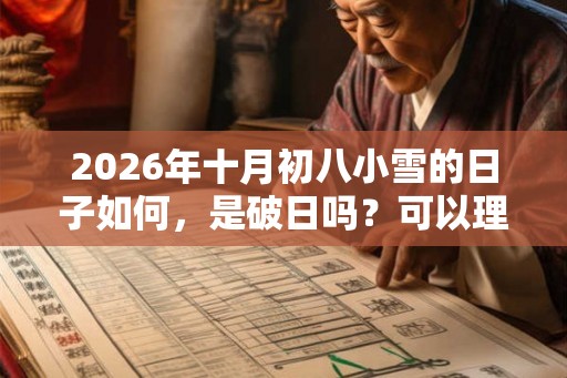 2026年十月初八小雪的日子如何，是破日吗？可以理发剪头发吗？