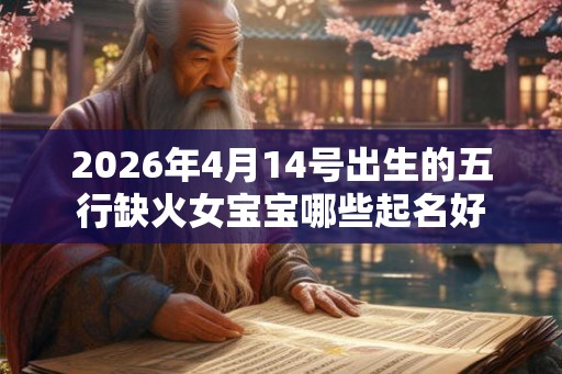 2026年4月14号出生的五行缺火女宝宝哪些起名好 2026年4月14号出生的五行缺火女宝宝哪些起名好