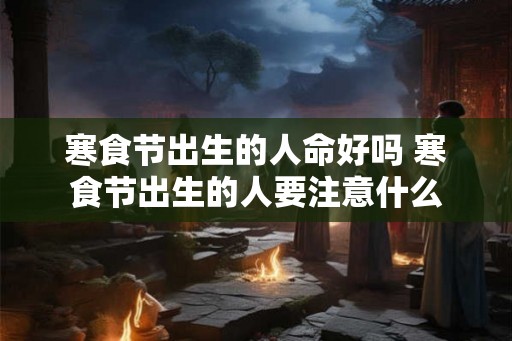 寒食节出生的人命好吗 寒食节出生的人要注意什么