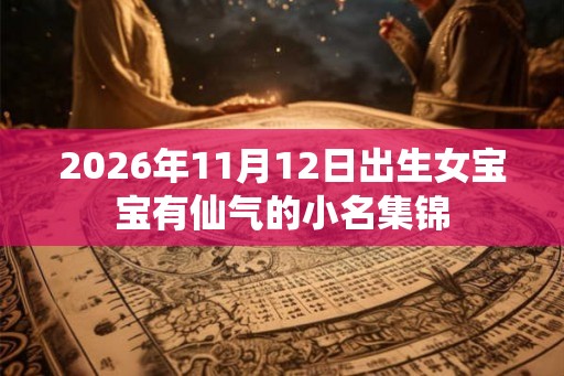 2026年11月12日出生女宝宝有仙气的小名集锦 2026年11月12日出生女宝宝有仙气的小名集锦