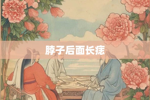 脖子后面长痣