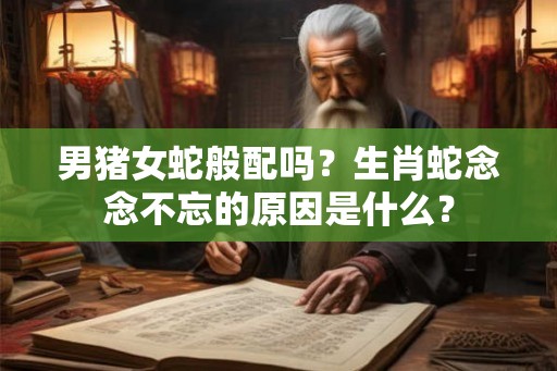 男猪女蛇般配吗？生肖蛇念念不忘的原因是什么？