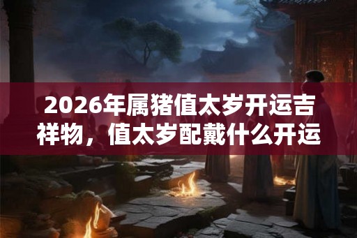 2026年属猪值太岁开运吉祥物，值太岁配戴什么开运？