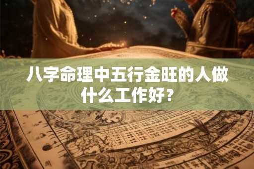 八字命理中五行金旺的人做什么工作好？