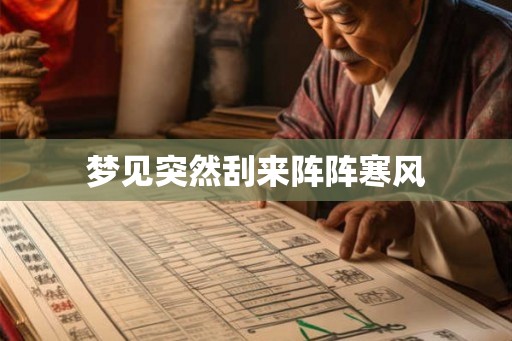 梦见突然刮来阵阵寒风
