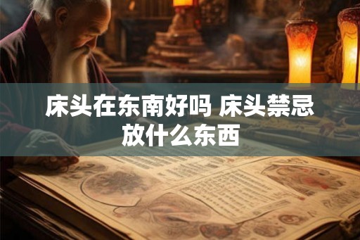 床头在东南好吗 床头禁忌放什么东西