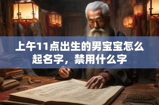 上午11点出生的男宝宝怎么起名字，禁用什么字
