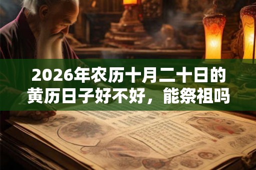 2026年农历十月二十日的黄历日子好不好，能祭祖吗？