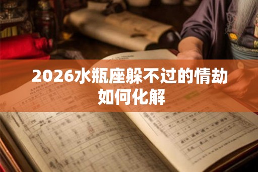 2026水瓶座躲不过的情劫 如何化解