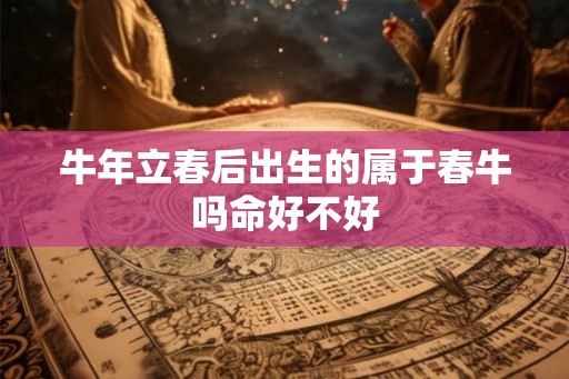 牛年立春后出生的属于春牛吗命好不好 牛年立春后出生的属于春牛吗命好不好