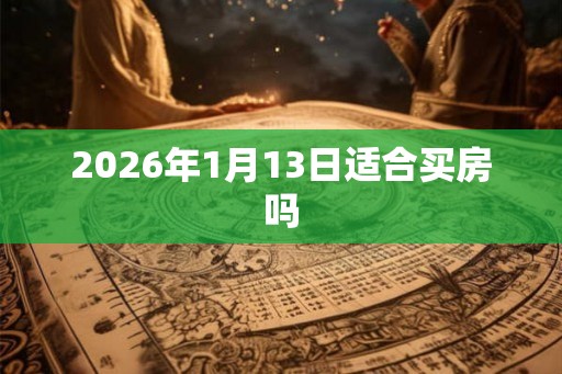 2026年1月13日适合买房吗 2026年1月13日适合买房吗