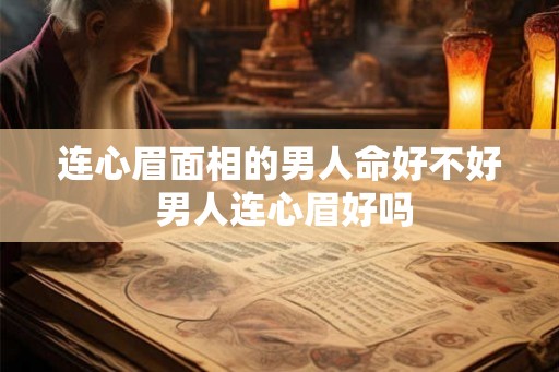 连心眉面相的男人命好不好 男人连心眉好吗 连心眉面相的男人命好不好 男人连心眉好吗